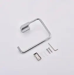 Тримач для паперових рушників Koer AS-0108-01, півкільце, хром (KR6181) - мініатюра 7