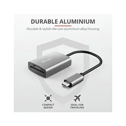 Зчитувач флеш-карт Trust Dalyx Fast USB-С Card reader (24136) - мініатюра 9