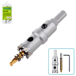Свердло корончате Alloid Building Tools твердосплавне по металу 20 мм (TS-20020) - мініатюра 2