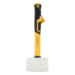 Киянка гумова біла 680г фібергласова рукоятка SIGMA (4317311) - мініатюра 1
