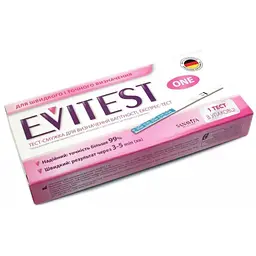 Тест для визначення вагітності Evitest One 1 шт. - мініатюра 2