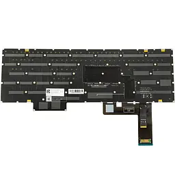 Клавіатура для ноутбука LENOVO (S7-16 series), rus, black, без фрейма, підсвічування клавіш (RGB Per-key)