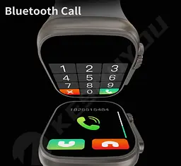 Розумний годинник IWO Ultra series 8 Black Midnight Ocean (IW000US8BMO) - мініатюра 4