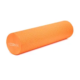 Масажний ролик Cornix EVA+ 60 x 15 см (валик, ролер) XR-0307 Orange - мініатюра 5