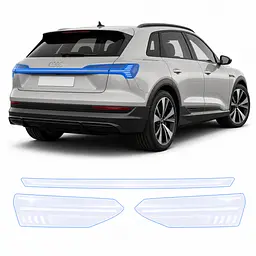 Антигравійна захисна бронеплівка за лекалами для Audi e-tron GT J1 2021- задні ліхтарі стопи
