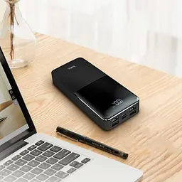 Додаткова батарея Hoco J42A (20000mAh) Black - мініатюра 4