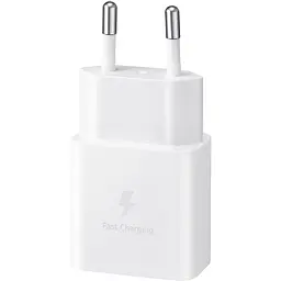 Зарядний пристрій Samsung 15Вт USB-С, кабель USB-C USB-C, 1м, білий (EP-T1510XWEGEU) - мініатюра 4