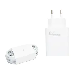 Зарядний пристрій Power Adapter 9168, USB+Type-C, білий, 18W, з кабелем 95 см - мініатюра 2