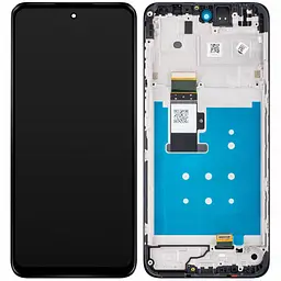 Дисплей Motorola XT2331 Moto G13/XT2333 Moto G23 чорний, оригінал PRC, з рамкою