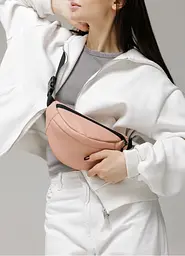 Поясна сумка бананка Sambag Urban SKH пудра 24 х 15 х 8 см (85151006) - мініатюра 5
