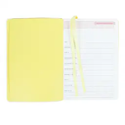 Діловий блокнот Leo Planner м'який А5 Ray 252775 320 аркушів лимонний - мініатюра 4