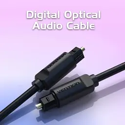 Кабель мультимедійний Optical Toslink 1.5m black Vention (BAEBG) - мініатюра 9