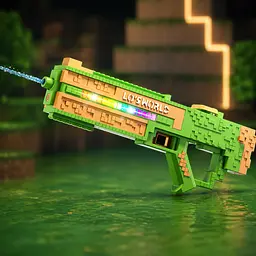 Водяний електричний пістолет зі світлом / Водяний автомат Electric Water Gun / Водяний бластер SQ011B