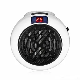 Портативний електричний обігрівач тепловентилятор 600 Вт UKC Wonder Heater Pro білий - мініатюра 1