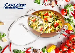 Каструля низька Heinner Ceramica Do Brazil, зі скляною кришкою, 28 см, 3,7 л (HR-BET-ERH28C) - мініатюра 5