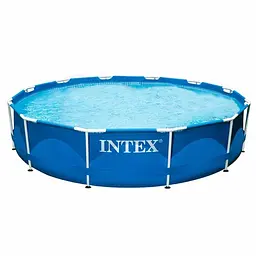 Каркасний басейн круглий об'єм - 6503 л Intex 366х76 см det0006473