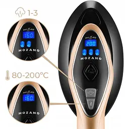 Відпарювач Mozano Smart Care 2500 W Gold праска з парогенератором - мініатюра 8