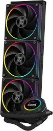 Водяне охолодження ID-Cooling Space LCD SL360 ARGB Black - мініатюра 2