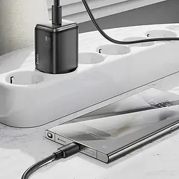 МЗП Hoco N54 Monsoon PD45W (1USB-C) Black - мініатюра 4