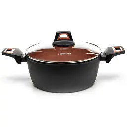 Каструля Hölmer кована з кришкою CR-1342-SBMCL Carrot 4,2 л (CR-1342-SBMCL Carrot) - мініатюра 2