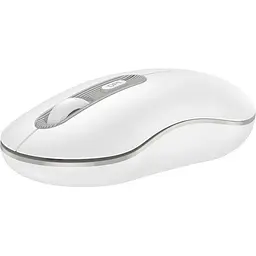 Миша Hoco GM21 Platinum Wireless White [93365] - мініатюра 2