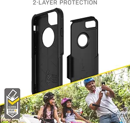 Чохол протиударний OtterBox Commuter для iPhone 7 iPhone 8 iPhone SE 2020 iPhone SE 2022 iPhone SE 2 iPhone SE 3 Black 77-56650 - мініатюра 5