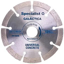 Диск алмазний Specialist+ Galactica 125x10x22 мм (11/2-0125) - мініатюра 2