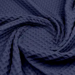 Плед-покривало Cosas Greek Waffle Denim вафельне 75х95 см (Blanket_66Denim_GreekWaffle_75x95) - мініатюра 4