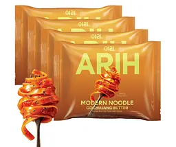 Локшина ARIH Modern Noodles Gochujang Butter 4шт х 135г - мініатюра 3
