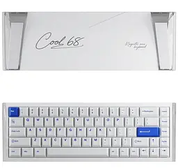 Клавіатура DAREU COOL 68 (8000 Hz / Rapid Trigger) White Blue (KB-COOL68-OBL) - мініатюра 6