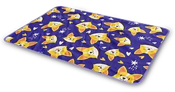 Багаторазова пелюшка для дітей Cute Corgi без антиковзаючого шару, 60х80 см