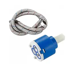 Змішувач для умивальника Rea Veneta chrome низька (REA-B6416) - мініатюра 5