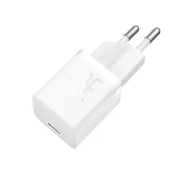 Мережевий зарядний пристрій Baseus GaN5 Fast Charger(mini) 1C 30W EU білий - мініатюра 3