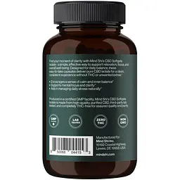 Канабідіол Mind Shi CBD Isolate 1500 мг 60 м'яких капсул - мініатюра 3