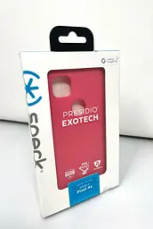 Чохол протиударний Speck Presidio ExoTech для Google Pixel 4a (5.8") Goji Berry Pink - мініатюра 3