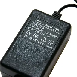 Блок живлення BIG/GOOD 12V 1A, адаптер для ноутбука, роз’єм 5.5×2.5 мм, довжина кабелю 90 см - мініатюра 3