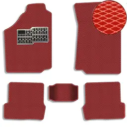 Килимки в салон EVA для Chery Amulet 2003- з підп'ятником Червоні 5 шт