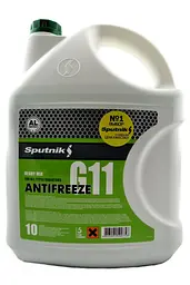 Антифриз SPUTNIK G11 -40 ° C зелений 10л