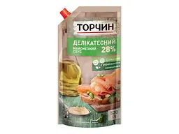 Майонезний соус ТОРЧИН Делікатесний 520г