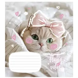 Зошит учнівський "Fluffy vibes" Star 018-3546K 18 аркушів Різнокольоровий