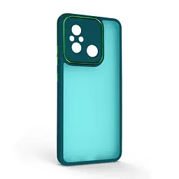 Защитный чехол для Xiaomi Redmi 12C, Shade, зеленый, TPU+PC, матовый, защита всего корпуса, панель-накладка, противоударный, с высокими бортами, амортизирует удары при падениях, ArmorStandart (ARM70103)