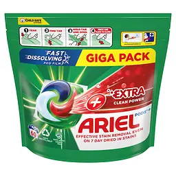 Капсули для прання Ariel Pods+ Сила Екстраочищення 60 шт. - мініатюра 2