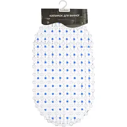 Килимок для ванної Eco Fabric Крапка 63х34 см блакитний (6334-004) - мініатюра 3