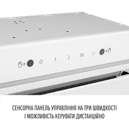 Витяжка повновбудована PERFELLI DESIGN FILINI 5 BIANCO - мініатюра 5