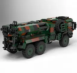 Конструктор Ракетно - артилерійська Система LARS-2, 986 Деталей Xingbao - мініатюра 5