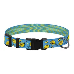 Нашийник для собак BronzeDog Urban Fruits Лимони XS - мініатюра 2