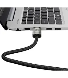 Кабель Baseus High Definition Series Cable HDMI 8K to HDMI 8K Adapter Zinc Alloy 1m WKGQ000001 Black - мініатюра 5