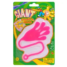 Дитяча іграшка-липучка у вигляді руки 1102-1578Pink-1 тягнеться