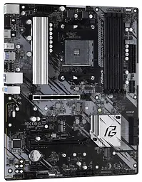 Материнська плата AsRock B550 Phantom Gaming 4 (B550 Phantom Gaming 4) (Socket AM4, AMD B550, Micro-ATX) - мініатюра 2