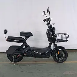 Електроскутер Двомісний Crosser CR1 (800W, 60V, 24ah графенові АБК) Чорний - мініатюра 2